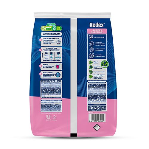 Detergente en polvo Xedex Poder Extremo Primavera - 4.5 kg