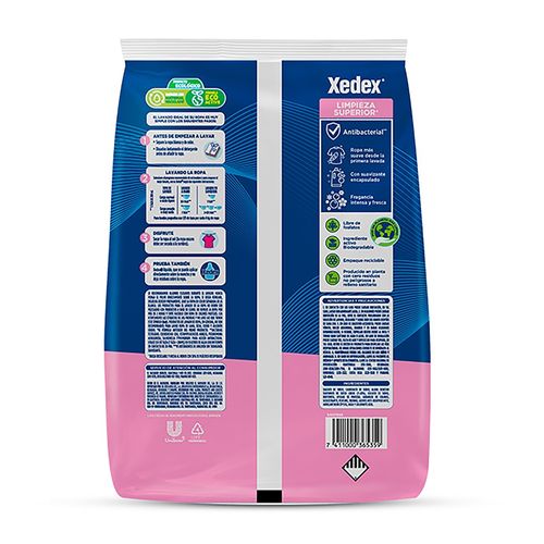 Detergente en polvo Xedex Poder Extremo Primavera - 400 g