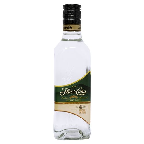 Ron Flor De Caña 4 Años Extra Lite - 375ml