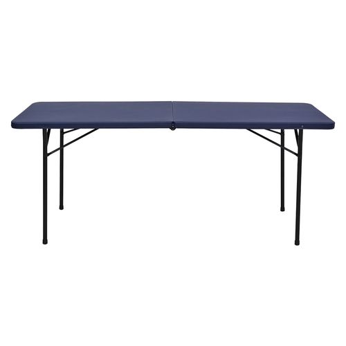 Mesa Plegable Plastica Azul Mainstays - 182 8 Cm