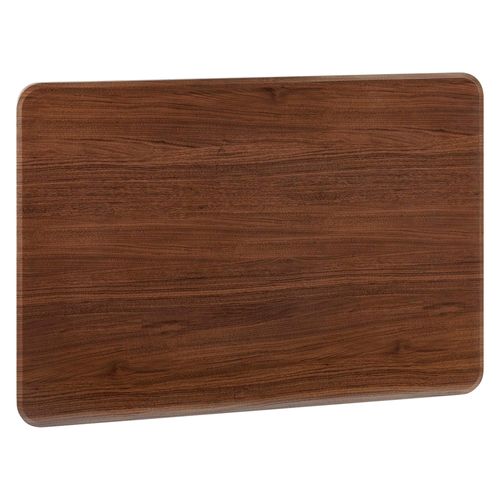 Mesa Mainstays Plastica Plegable Color Madera - 122cm