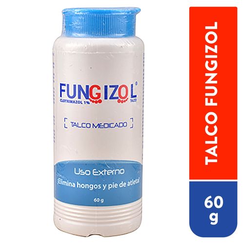 Fungizol Talco 60G Con Clotrimazol Al 1