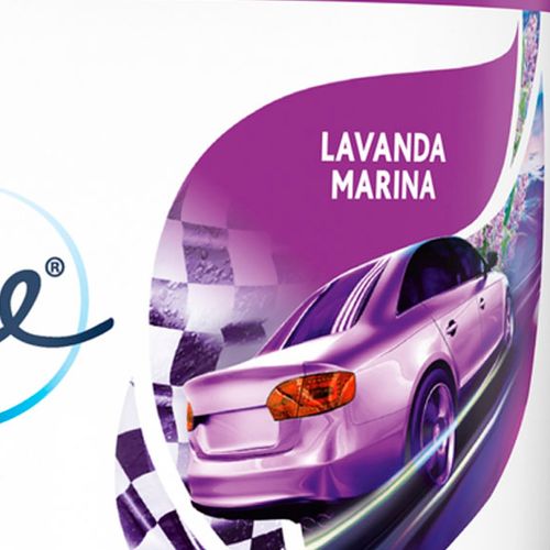 Mini Gel Glade para automóvil lavanda marina - 70 g
