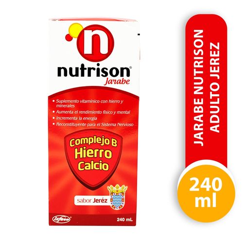 Jarabe Nutrison Adulto Jerez 240 ml