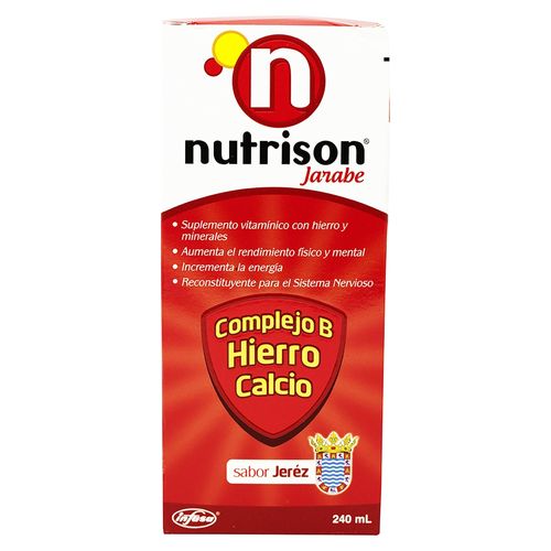Jarabe Nutrison Adulto Jerez 240 ml