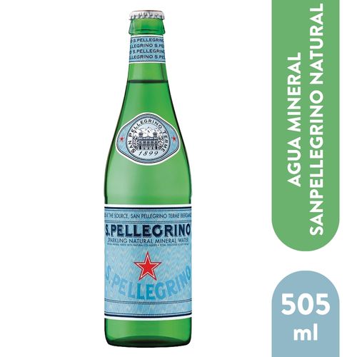Agua Mineral San Pellegrino Natural -505ml