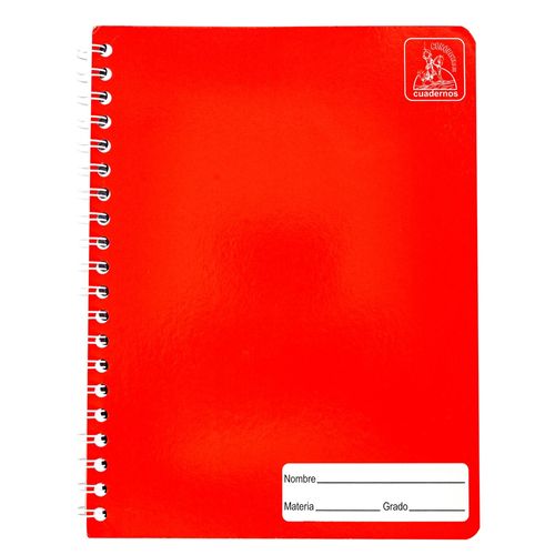 Cuaderno Conquistador con rayas duplex colores - 100 hojas