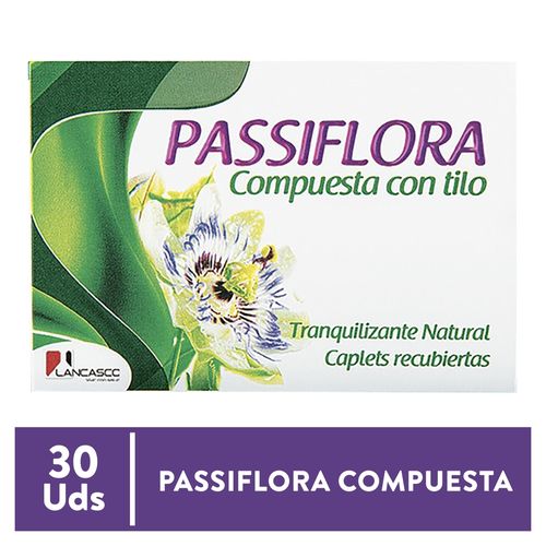 Passíflora Compuesta 30 Cápsulas  -Precio indicado por Unidad-