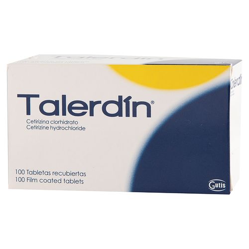 Talerdin 10 mg caja 100 comprimidos - Precio indicado por comprimido