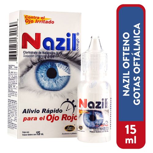 Gotas Nazil Ofteno De Solucion Oftalmica- 15ml