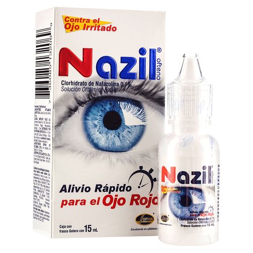 Gotas Nazil Ofteno De Solucion Oftalmica- 15ml