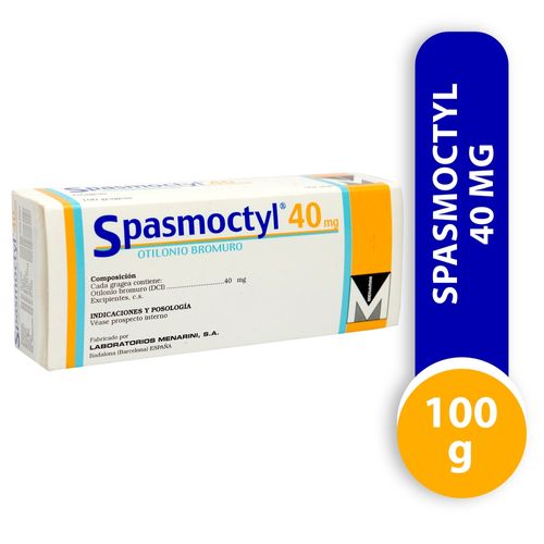 Spasmoctyl 40mg- 100 Grageas  -Precio indicado por Unidad-