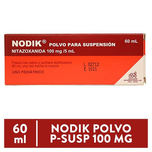 Antiparasitario Nodik Polvo Para Suspension 100mg-60ml