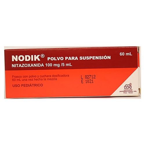 Antiparasitario Nodik Polvo Para Suspension 100mg-60ml