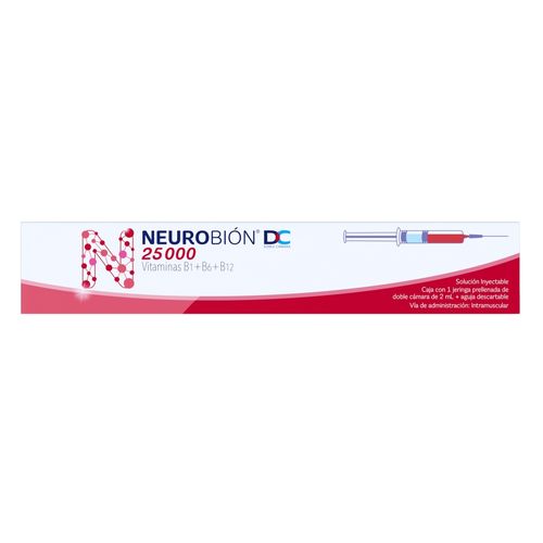Neurobión DC 25000 inyectable jeringa precargada - 1 Ud