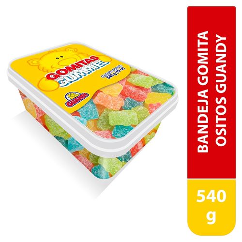 Bandeja de gomitas Gummies forma de ositos - 540 g