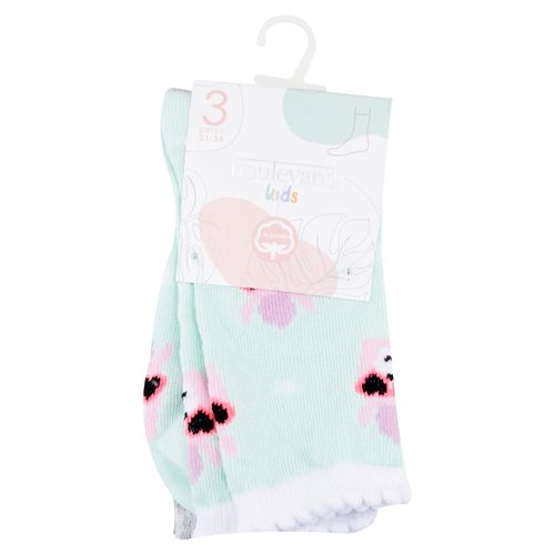 3Pk Calcetas Ninas Casual Ankle