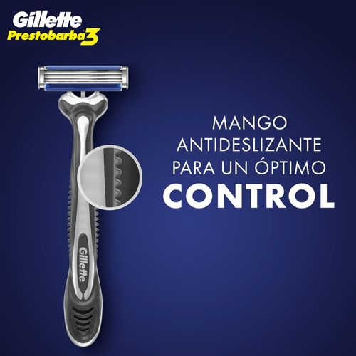 Prestobarba Gillette 3 extra suave -2 uds