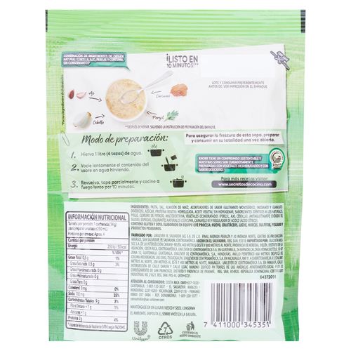 Sopa Knorr de pollo con fideos - 55 g