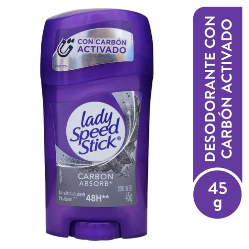 Desodorante antitranspirante Lady Speed Stick en barra - 45 g