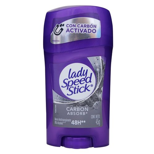 Desodorante antitranspirante Lady Speed Stick en barra - 45 g