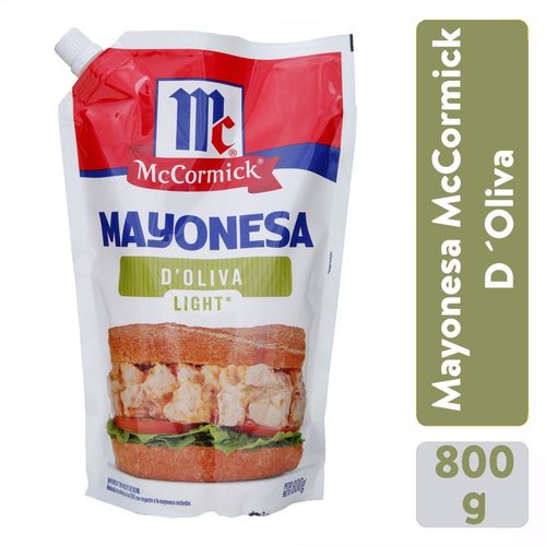 Mayonesa Con Aceite De Oliva De 800g