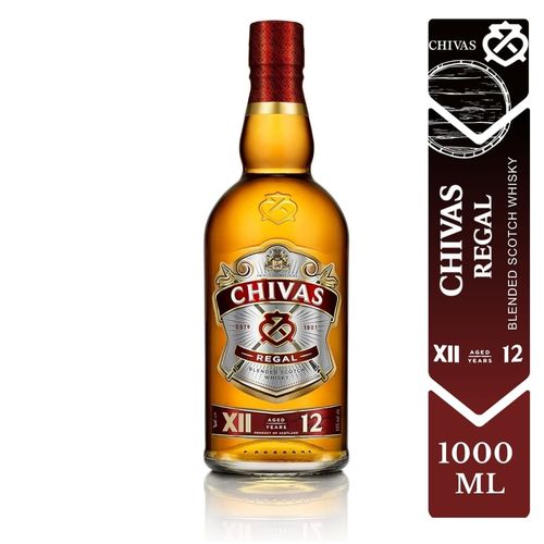 Whisky Chivas Regal 12 años - 1 L
