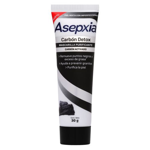Mascarilla Asepxia Carbón - 30 g