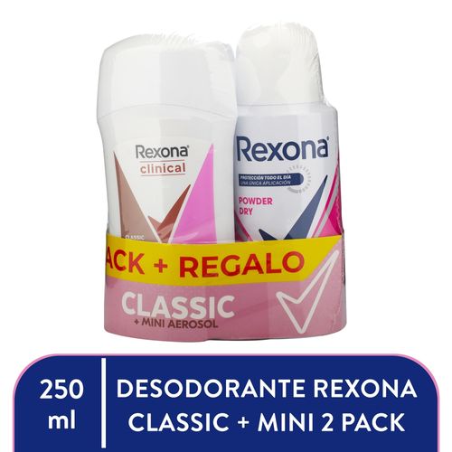 Rexona Sti Class 2pk 46gr Y Aer Pd 58 Gr