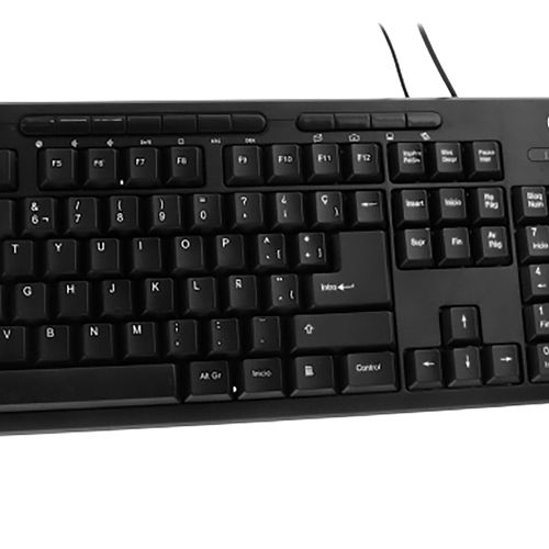 Mouse y teclado Xtech multimedia USB XTK 301S