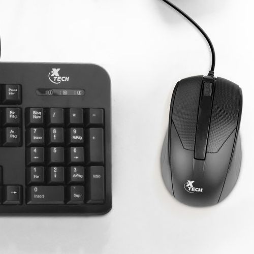 Mouse y teclado Xtech multimedia USB XTK 301S