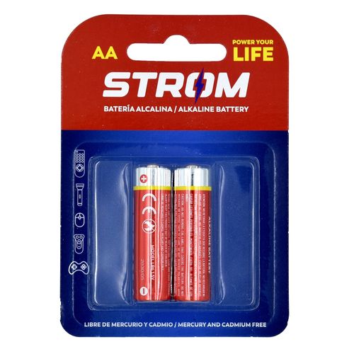 Bateria Strom Alkalina 2 Pack