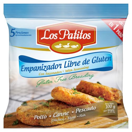 Empanizador Los Patito Gluten Free - 100gr
