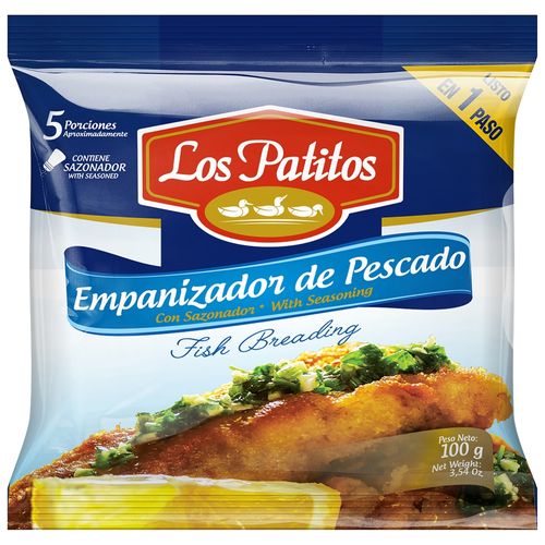 Empanizador Los Patitos para pescado - 100 g
