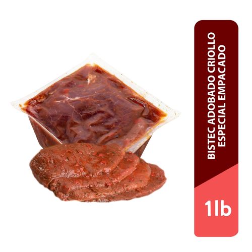 Bistec Adobado Don Cristobal Criollo Especial Empacado- Libra