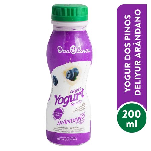 Yogurt Dos Pinos Deligurt Arándano - 200 ml