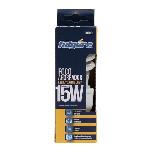 Bombillo Ahorrador Fulgore 15 Watts