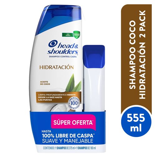 Hs Pk Sh Coco 375Ml Mas Sh Coco 180Ml