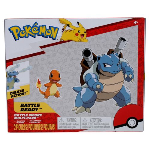 Figuras Pokemon 2p Blastoise Y Charmande