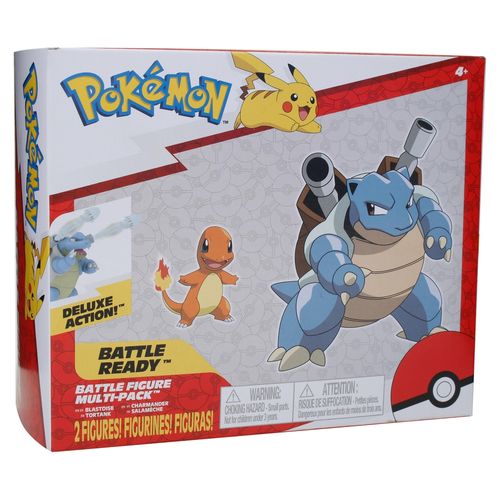 Figuras Pokemon 2p Blastoise Y Charmande