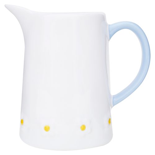 Ms Jarra De Ceramica Para Leche Floral