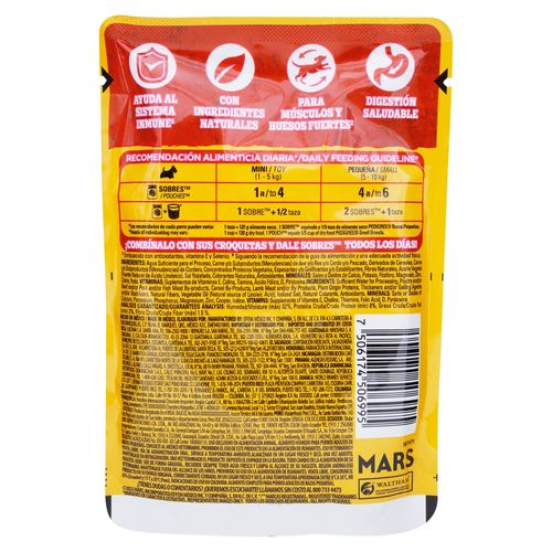 Alimento Húmedo Pedigree Para Perros De Raza Pequeña Sabor Cordero - 100 g