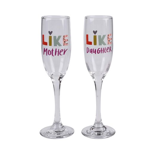 Copa Mainstays para champagne con calcomanía -6 onz