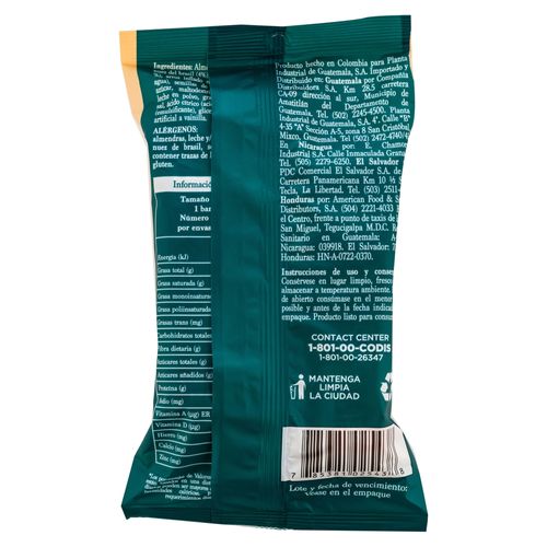 Barra Del Carmen Con Nueces Y Semilla - 138 g