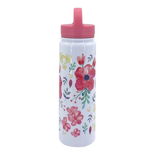 Botella Mainstays plástica decorada -900 ml