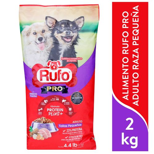 Alim Perro Rufo Pro Talla Peq 2000gr