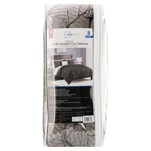 Ms Edredon Lark 8Pzs F Grey