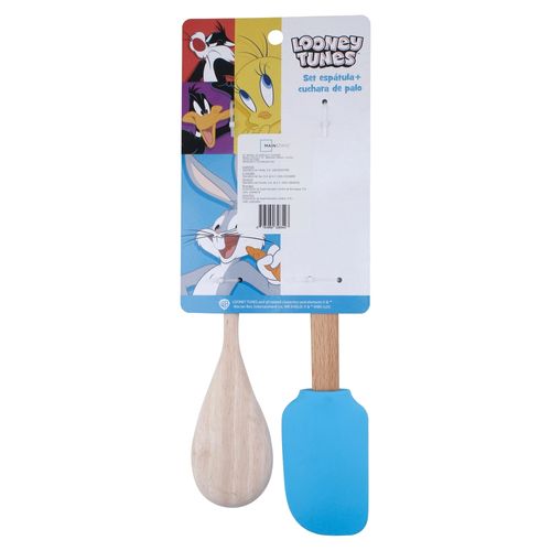 Set Looney Tunes A Espatula Y Cuchara