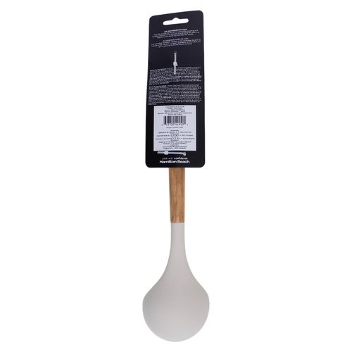 Cucharon De Silicon Con Mango De Madera