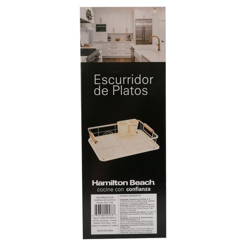 Escurridor Con Charola De Plastico